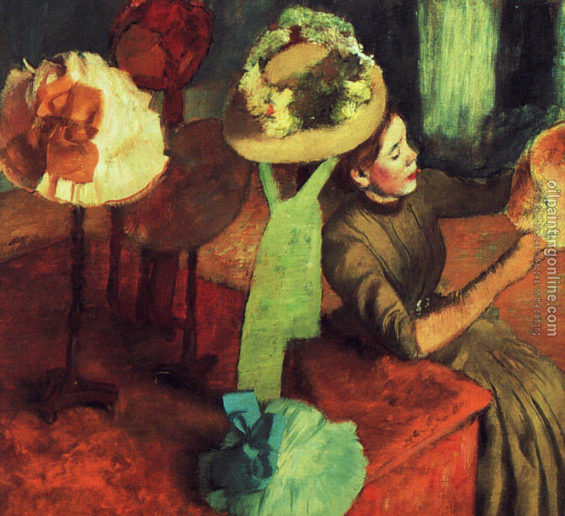 Degas, Edgar - The Millinery Shop